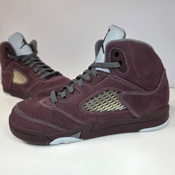 Nike Air Jordan 5 Burgundy Youth 2 FN4234-600 - Picture 4 of 11